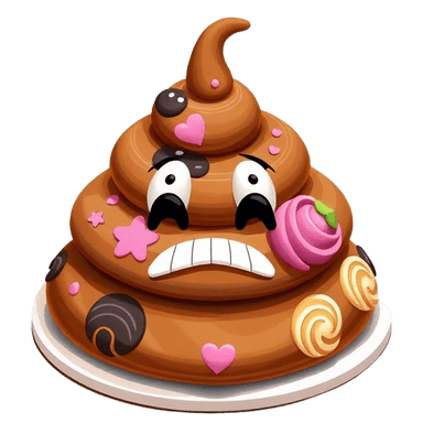 poop cake