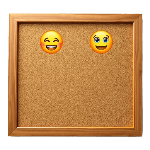 Emoji bulletin board