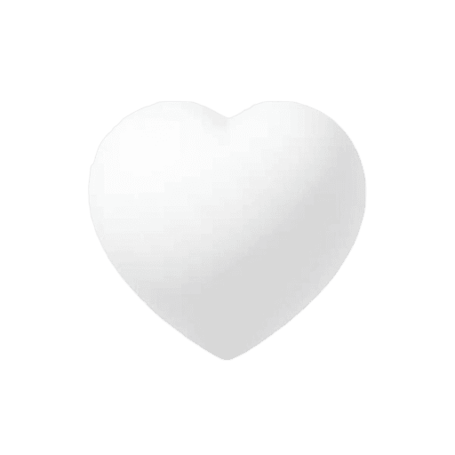 Emoji white heart