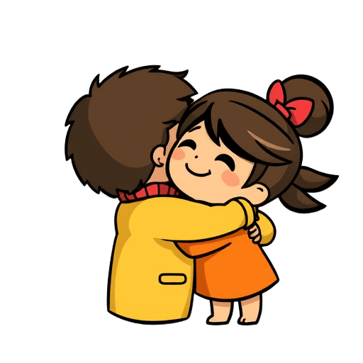 Emoji hug