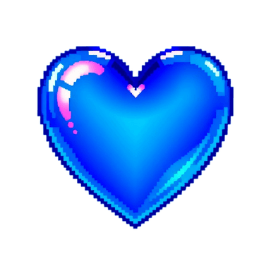 blue heart