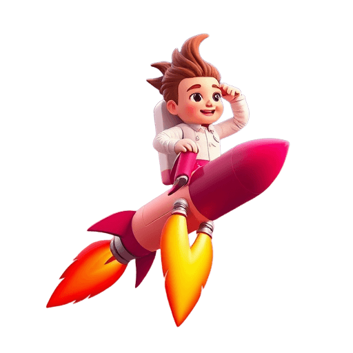 Emoji Musk Rocket Ride