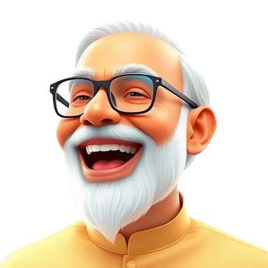 Modi Laughing