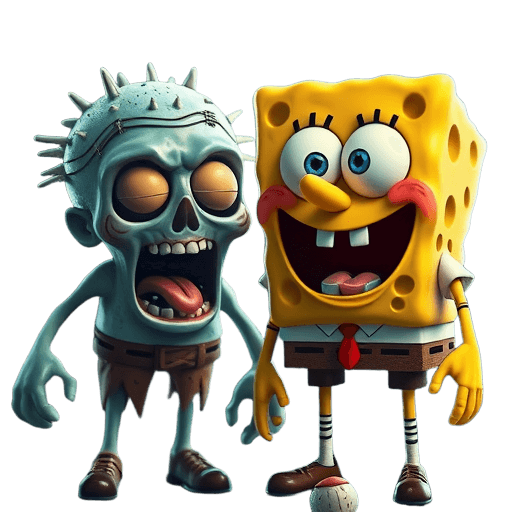 Emoji Zombie SpongeBob