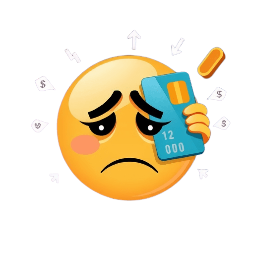 Emoji Debt Face