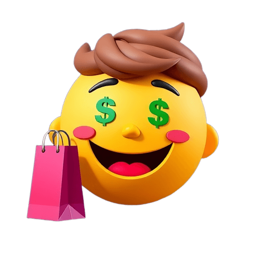 Emoji Shopper Smile