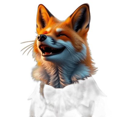 Fox Laughing