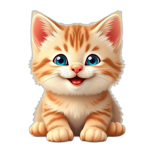 Emoji Kitten Smiling